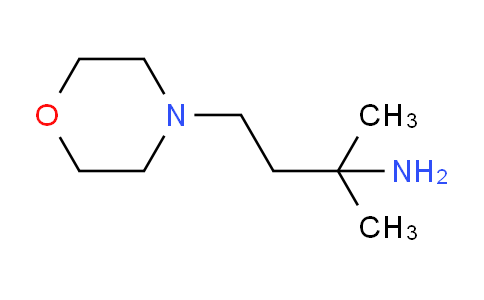CAS No. 1263002-61-4, 2-Methyl-4-morpholinobutan-2-amine