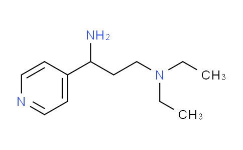 CAS No. 16273-75-9, N1,N1-diethyl-3-(pyridin-4-yl)propane-1,3-diamine