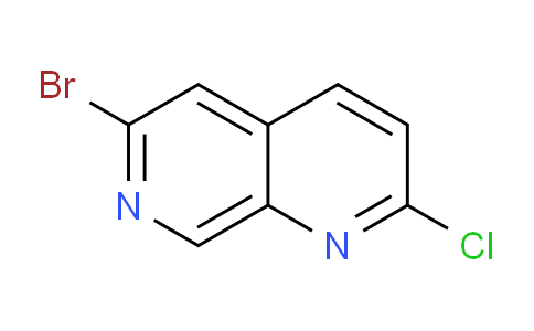 CAS No. 1246554-46-0, 6-bromo-2-chloro-1,7-naphthyridine