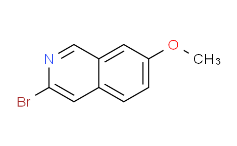 CAS No. 1246554-40-4, 3-Bromo-7-methoxyisoquinoline