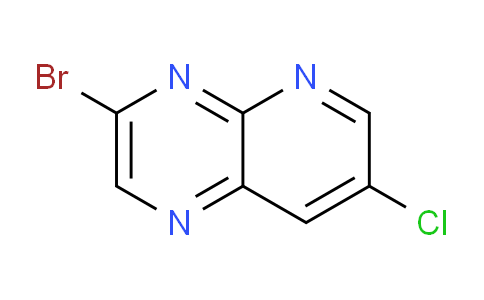 CAS No. 1240596-88-6, 3-bromo-7-chloropyrido[2,3-b]pyrazine