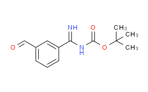 CAS No. 886363-50-4, 3-(Boc-amidino)-benzaldehyde