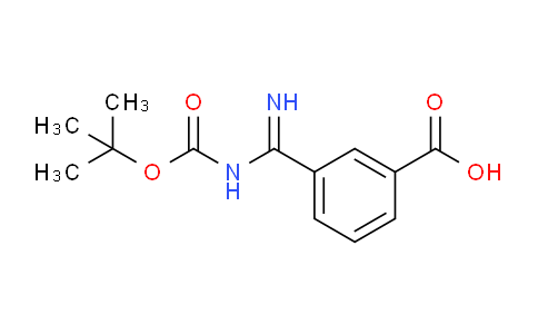 CAS No. 886363-46-8, 3-(Boc-amidino)-benzoicacid