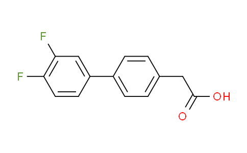 CAS No. 886363-36-6, 2-(3',4'-Difluoro-[1,1'-biphenyl]-4-yl)acetic acid