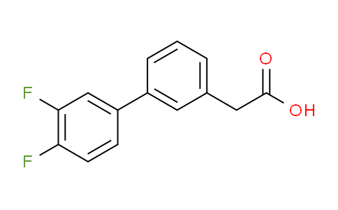 CAS No. 866108-76-1, 2-(3',4'-Difluoro-[1,1'-biphenyl]-3-yl)acetic acid