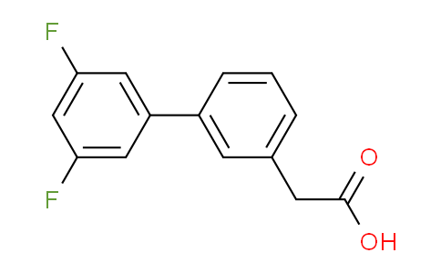 CAS No. 866108-77-2, 2-(3',5'-Difluoro-[1,1'-biphenyl]-3-yl)acetic acid