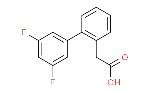 CAS No. 886363-23-1, 2-(3',5'-Difluoro-[1,1'-biphenyl]-2-yl)acetic acid