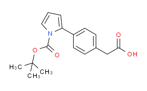 CAS No. 886363-15-1, 4-(2'-N-Boc-pyrrole)phenylacetic acid