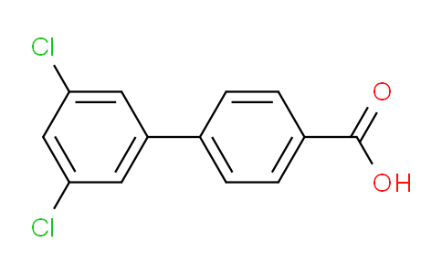 CAS No. 190911-79-6, 3',5'-Dichloro-[1,1'-biphenyl]-4-carboxylic acid