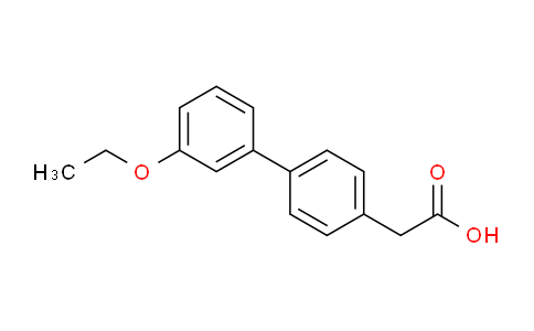 CAS No. 669713-69-3, 2-(3'-Ethoxy-[1,1'-biphenyl]-4-yl)acetic acid