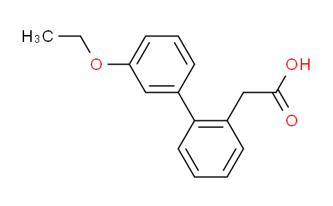 CAS No. 669713-68-2, 2-(3'-Ethoxy-[1,1'-biphenyl]-2-yl)aceticacid