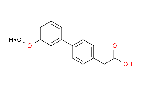 CAS No. 669713-73-9, 2-(3'-Methoxy-[1,1'-biphenyl]-4-yl)acetic acid
