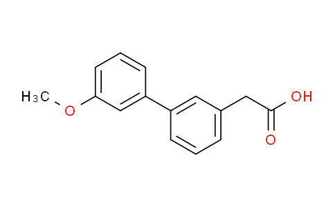 CAS No. 669713-72-8, 2-(3'-Methoxy-[1,1'-biphenyl]-3-yl)acetic acid