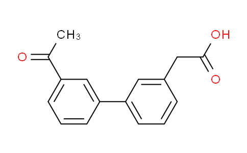 CAS No. 886363-13-9, (3'-Acetyl-biphenyl-3-yl)-acetic acid