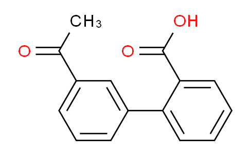 CAS No. 408367-33-9, 3'-Acetyl-[1,1'-biphenyl]-2-carboxylic acid