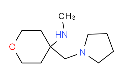 CAS No. 885951-12-2, N-Methyl-4-(pyrrolidin-1-ylmethyl)tetrahydro-2H-pyran-4-amine