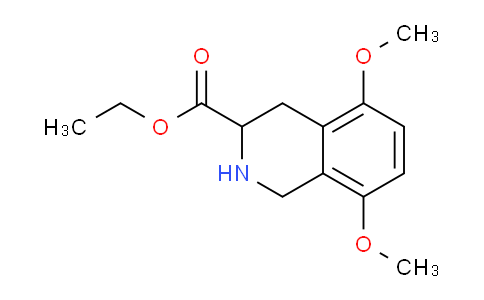 MC788342 | 198021-01-1 | Ethyl 5,8-dimethoxy-1,2,3,4-tetrahydroisoquinoline-3-carboxylate