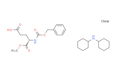 CAS No. 5672-82-2, N-Cbz-L-Glutamic acid alpha-methyl ester dicyclohexyl ammonium salt