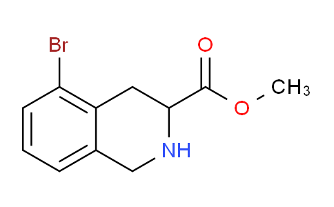 CAS No. 1219170-24-7, Methyl 5-Bromo-1,2,3,4-tetrahydroisoquinoline-3-carboxylate