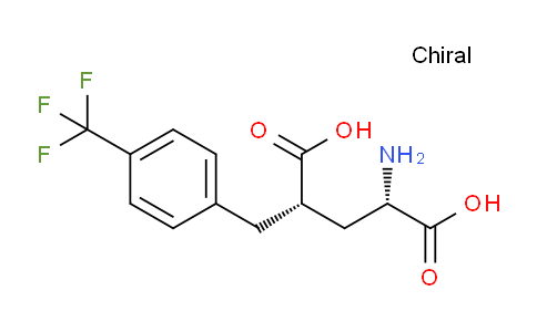 CAS No. 1233518-19-8, (4S)-4-(4-trifluoromethyl-benzyl)-l-glutamic acid