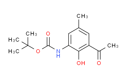 CAS No. 886362-10-3, 3-N-Boc-amino-2-hydroxy-5-methyl acetophenone