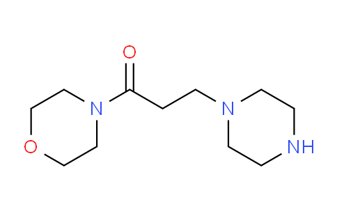 CAS No. 886363-67-3, 1-Morpholin-4-yl-3-piperazin-1-yl-propan-1-one