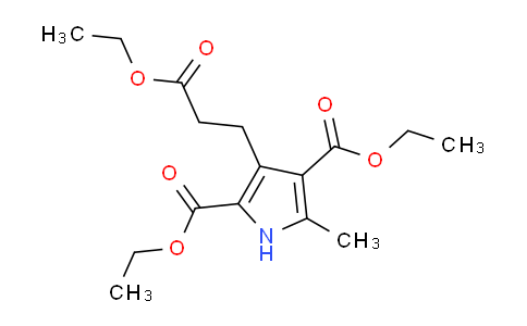 CAS No. 361380-78-1, diethyl 3-(3-ethoxy-3-oxopropyl)-5-methyl-1H-pyrrole-2,4-dicarboxylate