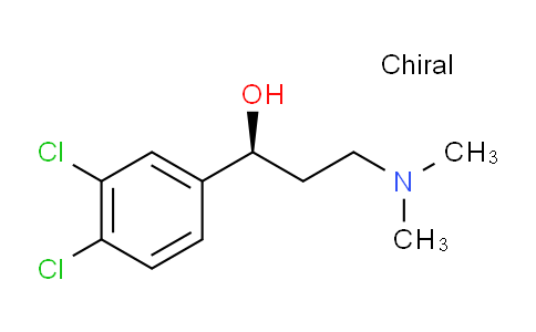 CAS No. 161229-01-2, (S)-1-(3,4-Dichloro-phenyl)-3-dimethylamino-propan-1-ol
