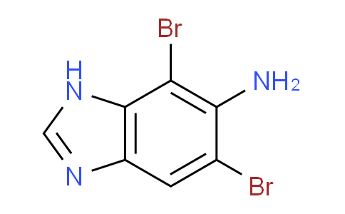CAS No. 886363-61-7, 4,6-Dibromo-3H-benzoimidazol-5-ylamine
