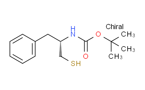 CAS No. 141437-85-6, (S)-tert-Butyl (1-mercapto-3-phenylpropan-2-yl)carbamate