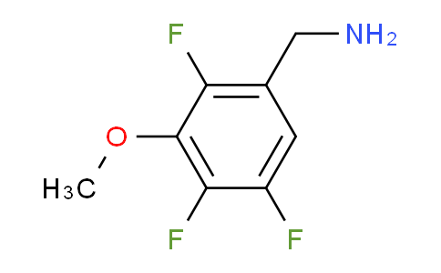 CAS No. 886362-79-4, 3-Methoxy-2,4,5-trifluorobenzylamine