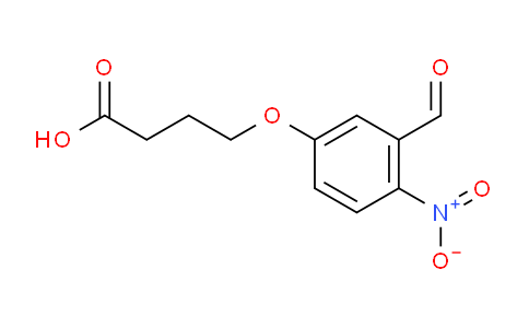 CAS No. 94193-36-9, 4-(3-Formyl-4-nitro-phenoxy)-butyricacid
