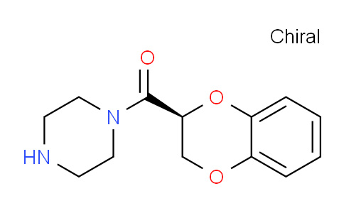 CAS No. 401941-54-6, (S)-1,4-Benzodioxan-2-carboxypiperazine