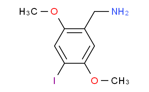 CAS No. 886362-66-9, 2,5-Dimethoxy-4-iodobenzylamine