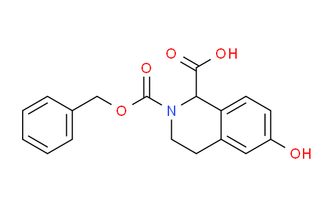 CAS No. 1219360-65-2, 2-Cbz-6-Hydroxy-1,2,3,4-tetrahydro-isoquinoline-1-carboxylicacid