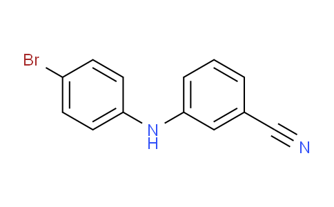 CAS No. 458550-45-3, N-(4-Bromophenyl-N-(3-cyanophenyl)amine