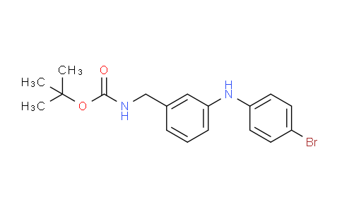 886362-63-6 | N-(4-Bromophenyl-N-(3-Boc-aminomethylphenyl)amine