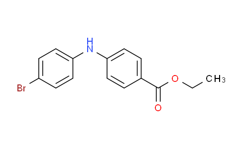 CAS No. 458550-44-2, Ethyl 4-((4-bromophenyl)amino)benzoate