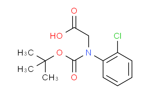 CAS No. 1245646-11-0, (R)-N-Boc-(2'-chlorophenyl)glycine
