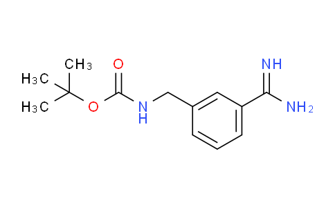 CAS No. 886362-52-3, 3-Boc-aminomethylbenzamidine