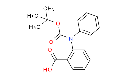 CAS No. 669713-65-9, 2-((tert-Butoxycarbonyl)(phenyl)amino)benzoic acid