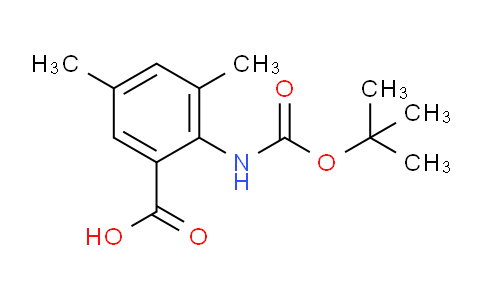 CAS No. 669713-57-9, 2-((tert-Butoxycarbonyl)amino)-3,5-dimethylbenzoic acid