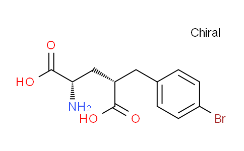 CAS No. 1217739-11-1, (2S,4S)-2-Amino-4-(4-bromobenzyl)pentanedioic acid
