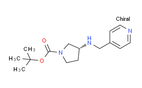 CAS No. 1204421-49-7, (R)-1-Boc-3-N-(Pyridin-4-ylmethyl)-amino-pyrrolidine