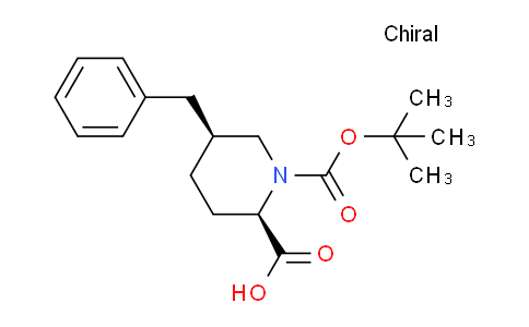 CAS No. 1260603-65-3, (2R,5S)-5-Benzyl-1-Boc-piperidine-2-carboxylicacid