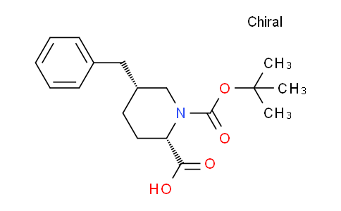 CAS No. 1260619-01-9, (2S,5R)-5-Benzyl-1-Boc-piperidine-2-carboxylicacid