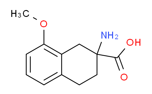 CAS No. 67544-71-2, 2-Amino-8-methoxy-1,2,3,4-tetrahydronaphthalene-2-carboxylic acid