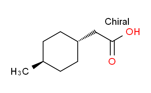 CAS No. 7132-93-6, trans-(4-Methyl-cyclohexyl)-aceticacid