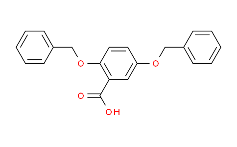 CAS No. 67127-91-7, 2,5-Bis-benzyloxy-benzoicacid