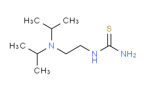 CAS No. 886363-52-6, 1-(2-(Diisopropylamino)ethyl)thiourea